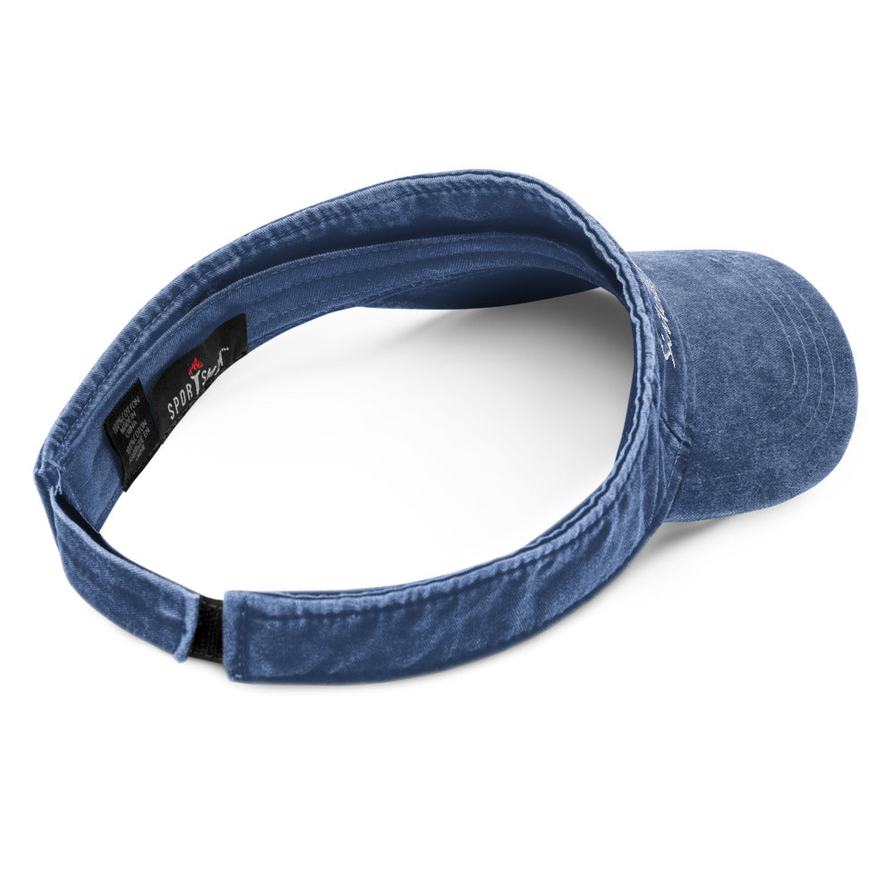 Sisterlocks Denim Visor - Blue