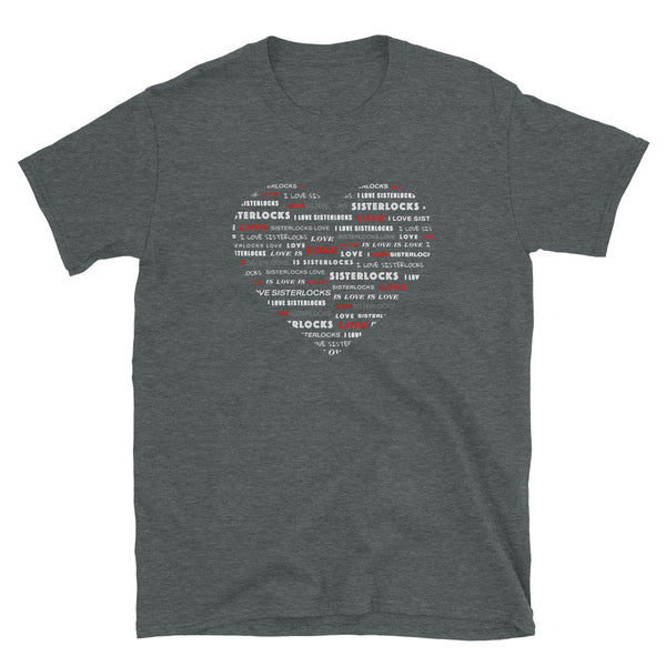 Sisterlocks Heart - Softstyle T-Shirt (Grey)