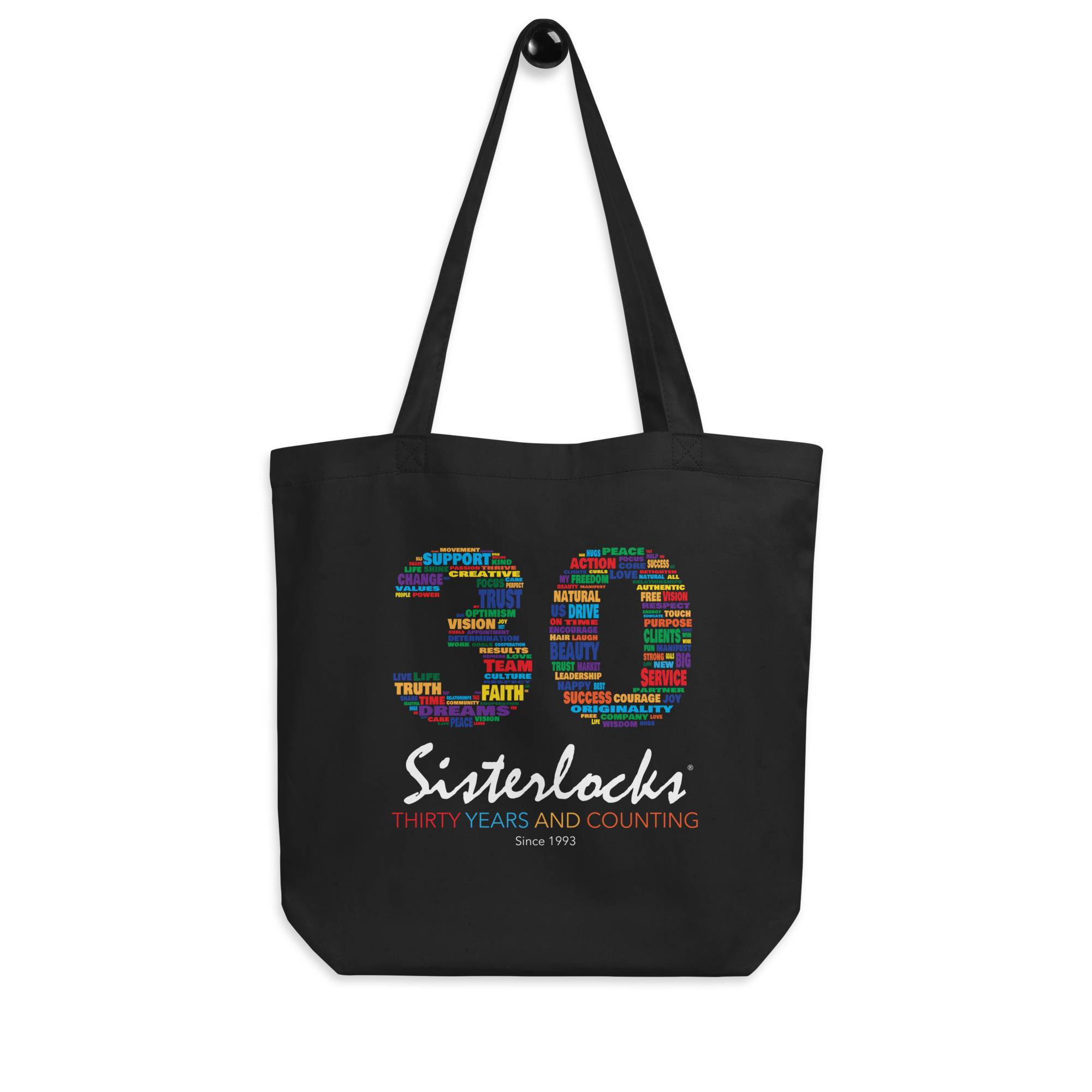 Sisterlocks 30th Anniversary Eco Tote Bag