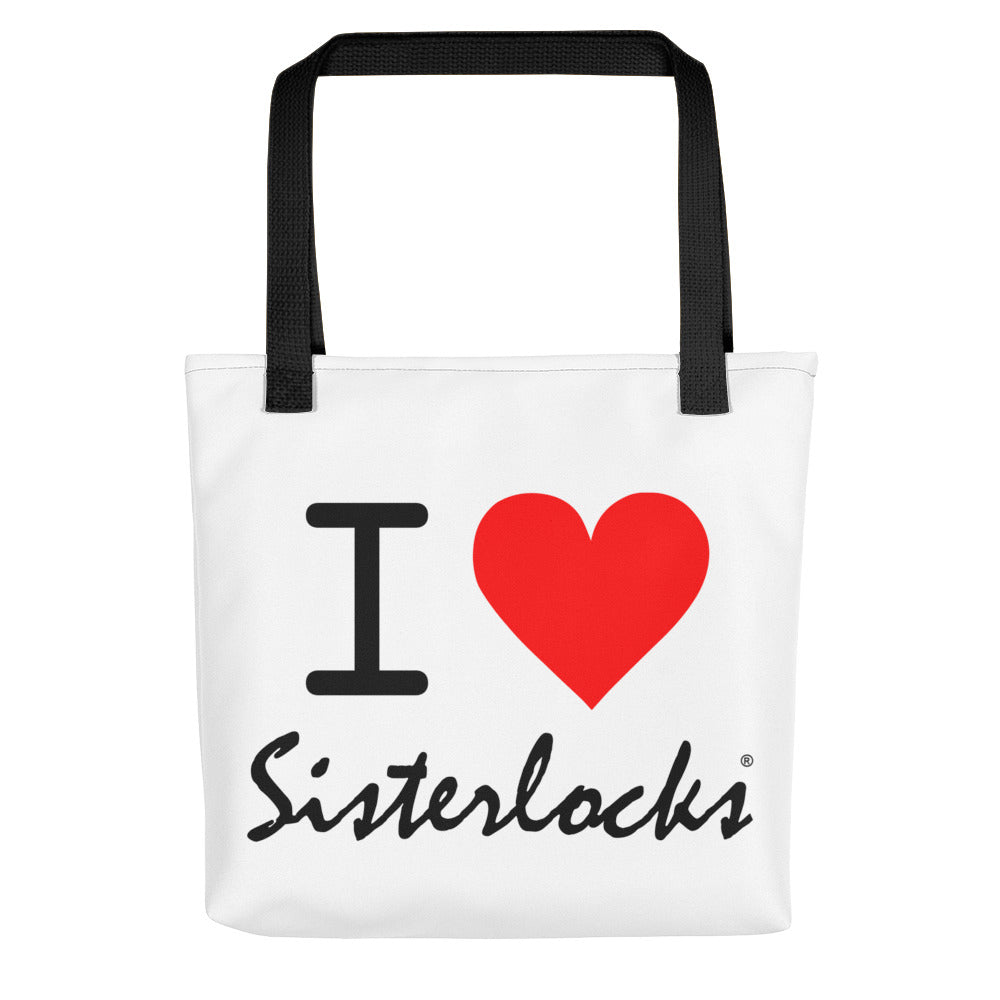 "I Love Sisterlocks" - Tote bag