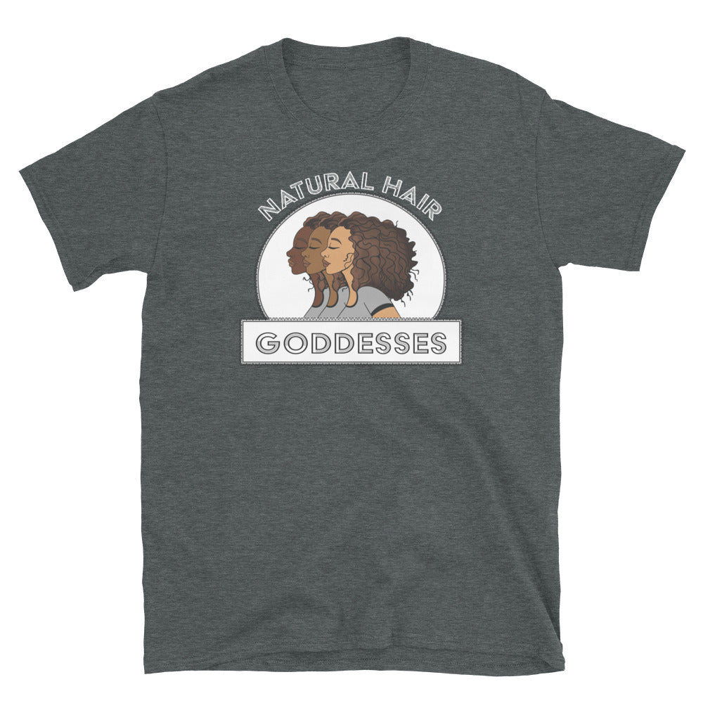 Natural Hair Goddesses T-Shirt - Dark Heather