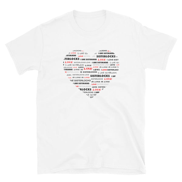 Sisterlocks Heart - Softstyle T-Shirt (White)