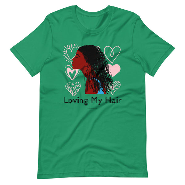 Loving My Hair T-Shirt (Green)