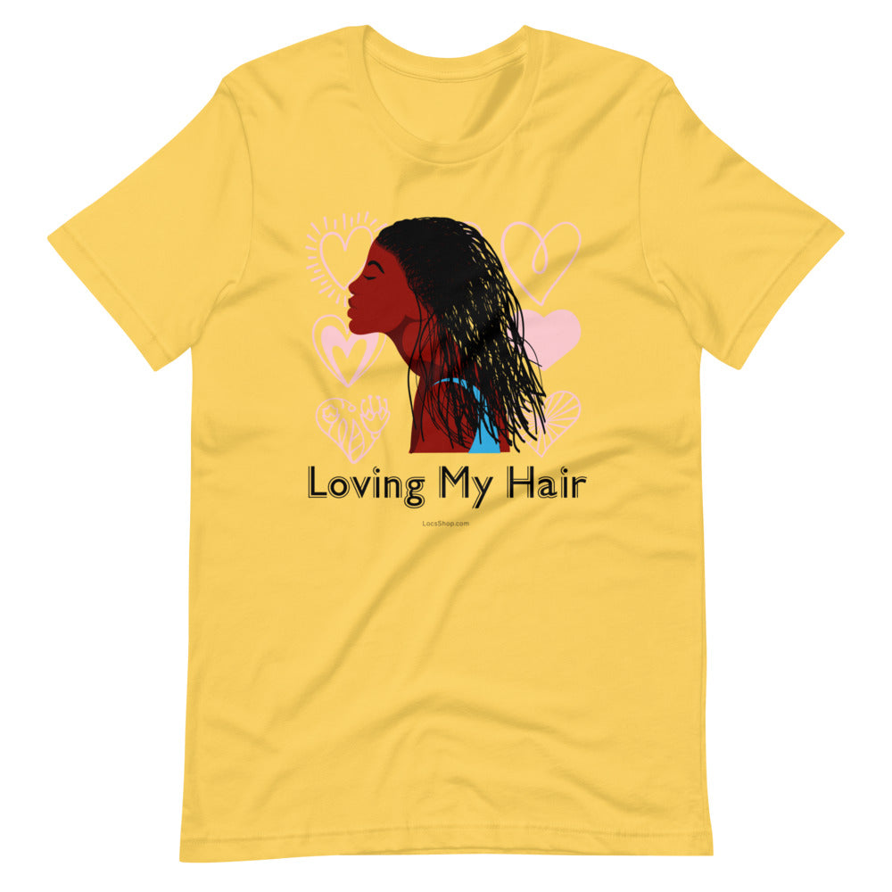 Loving My Hair T-Shirt (Yellow)
